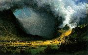 Storm in the Mountains Albert Bierstadt